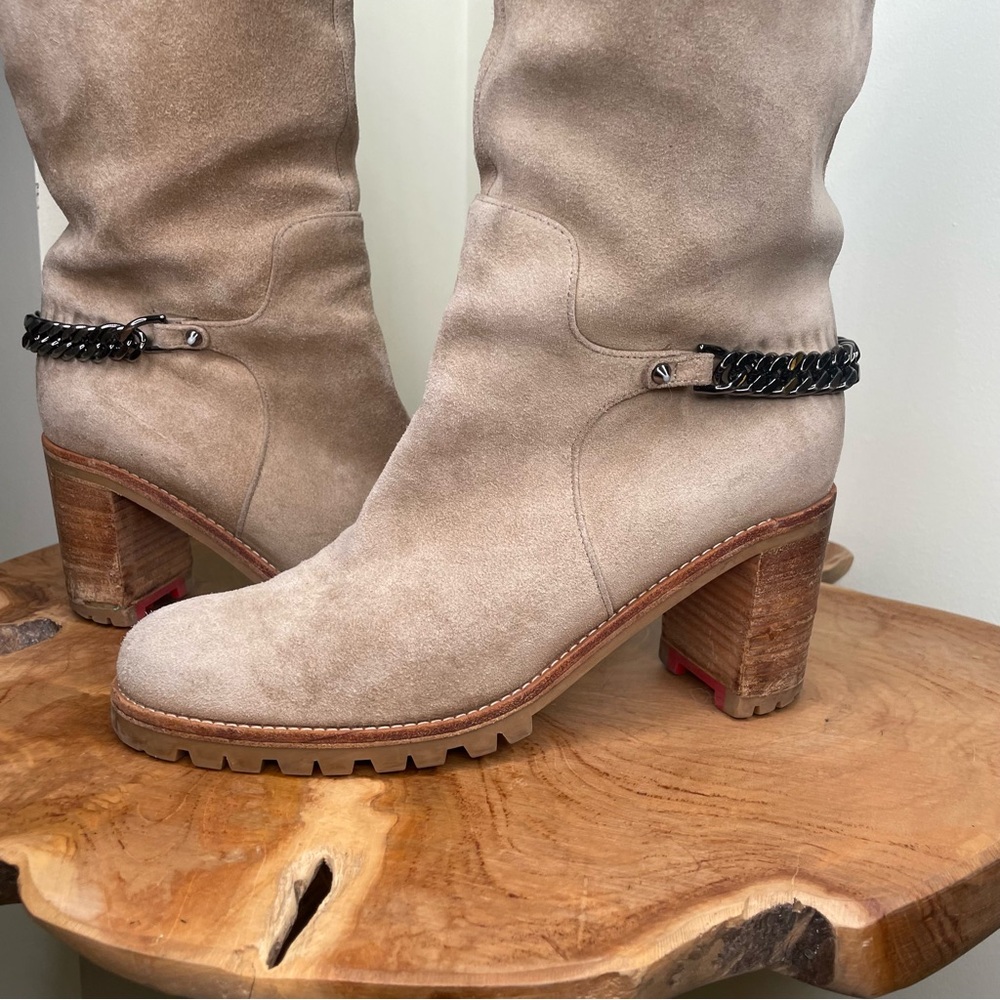 Christian louboutin Veau Vealours Napoloeo boots 38 - Picture 5 of 16
